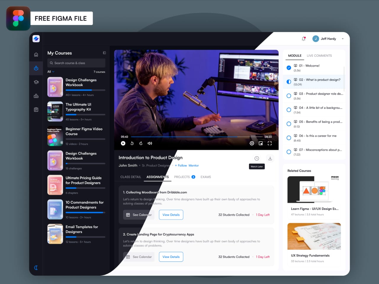 Man sitting at a desk with the sun rising